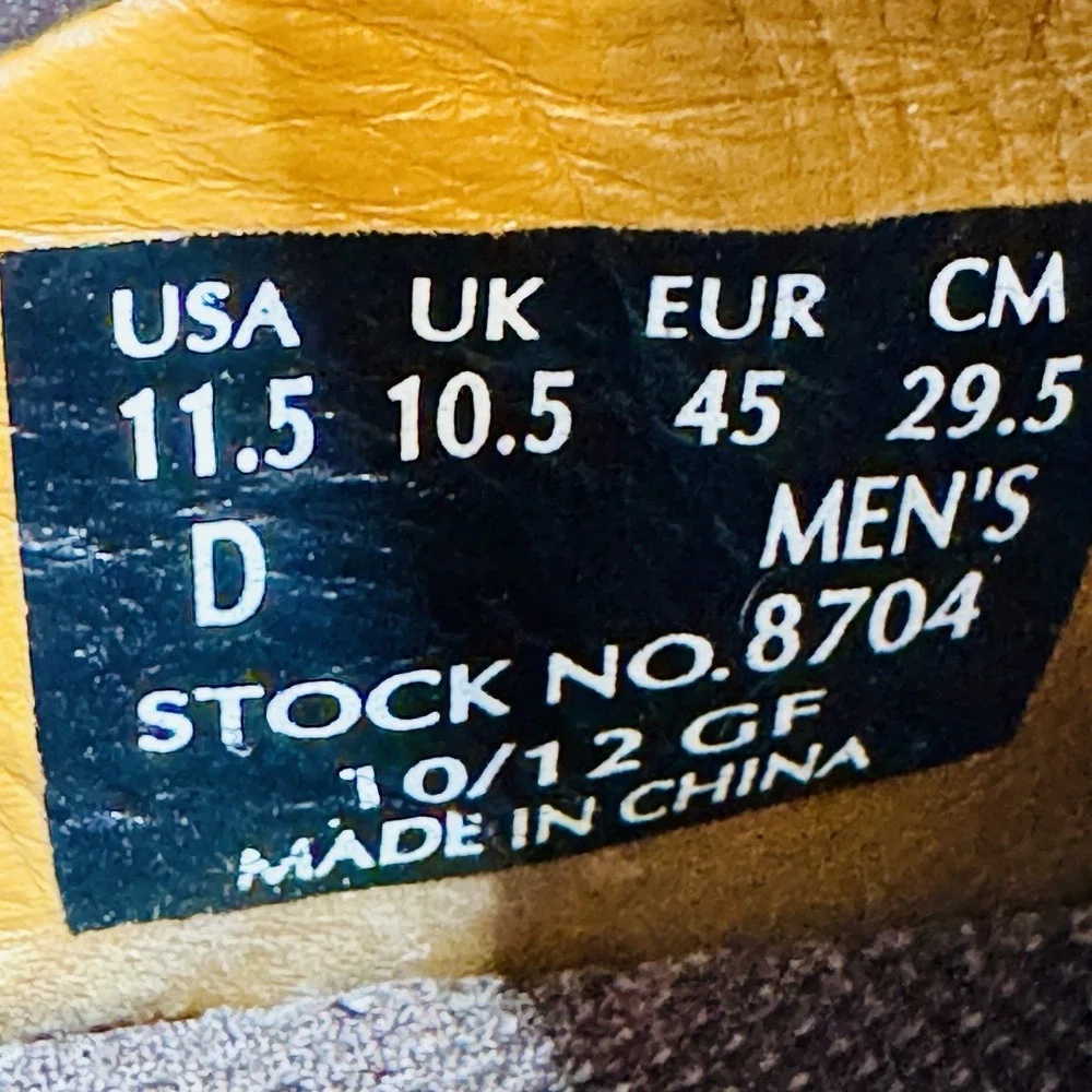 Red Wing 8704 Stitchmax Oxford Shoes Leather Mens Size 11.5 Work Safety Toe